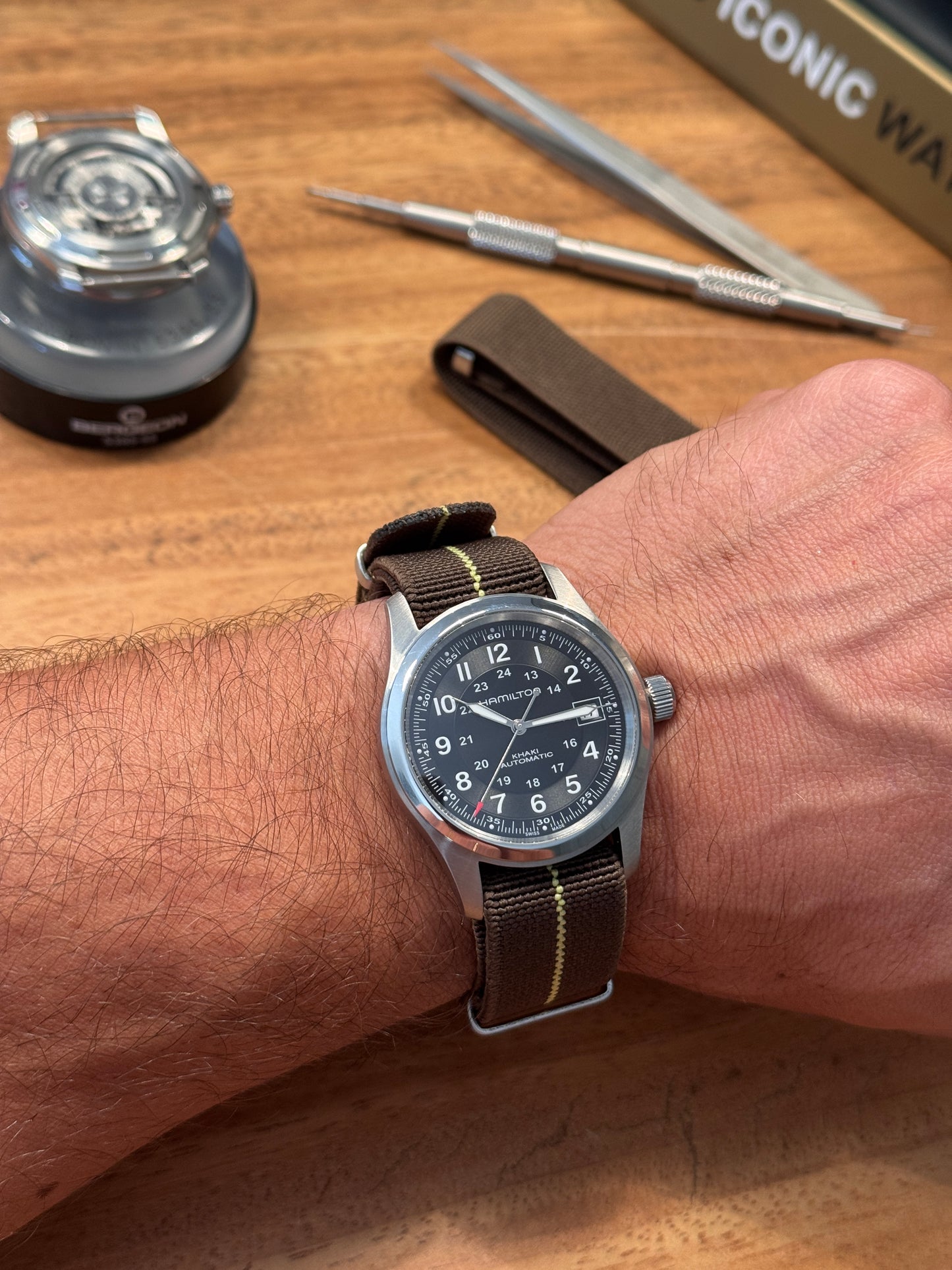 Pulseira Helvor Elastic NATO 20mm